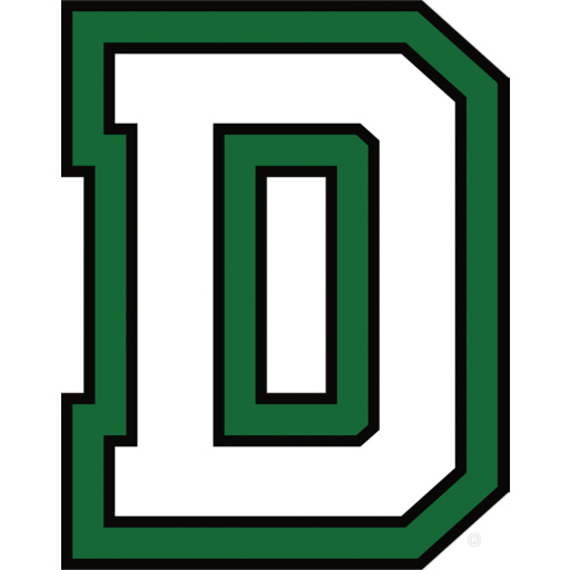 The geometric and neutral Dartmouth "D."