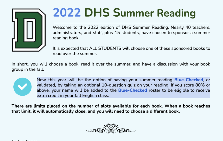 Summer Reading 2022: Lots of Choices