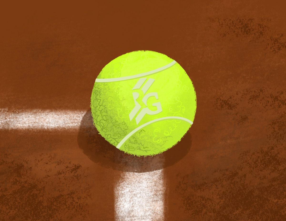 Thanks to DHS junior Sadie Gifford for creating this beautiful cover image. Gifford believes "Roland Garros is the event of a lifetime," adding, "Every time it starts back up, I wake up in a cold sweat and shake violently until it's over. The excitement is intoxicating."