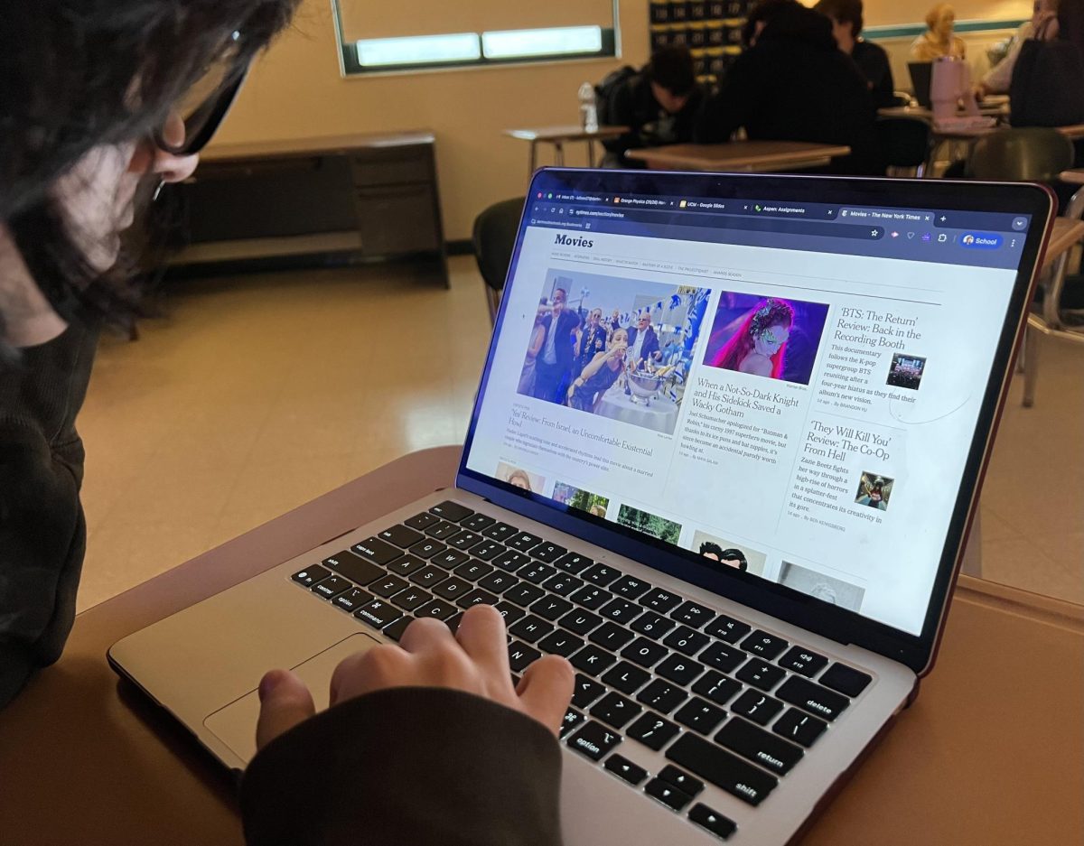 The Spectrum's own Kai Dixon uses his New York Times account to read some movie reviews.